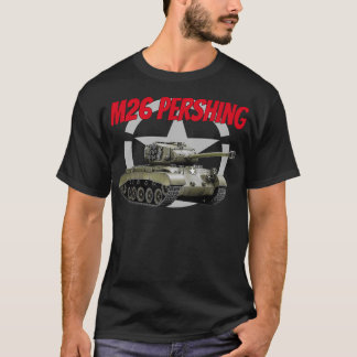 Camiseta WW2 e Coreano War American M26 Pershing Tank Boys