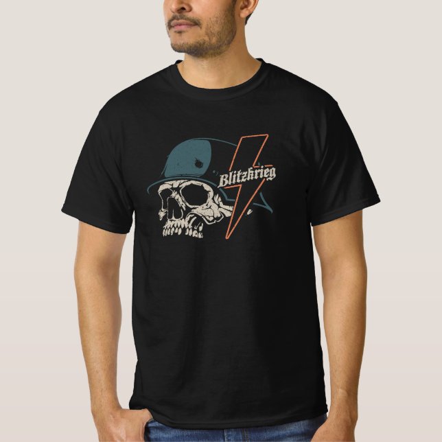 Camiseta WW2 Germany Blitzkrieg Vintage (Frente)