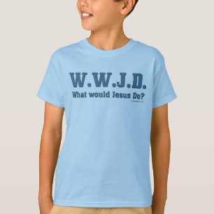 Camiseta WWJD? Que Jesus faria?