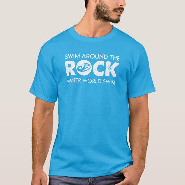 Camiseta WWS Swim Around The Rock T-Shirt (Frente)