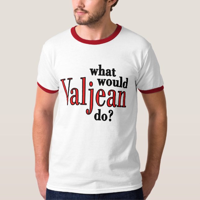 Camiseta WWVD - Valjean (Frente)