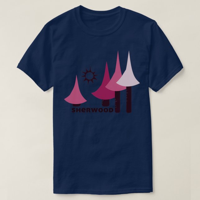 Camiseta Wyld Sherwood Forest em bagas (Frente do Design)
