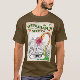 Camiseta Wyndhams Triffid Seeds inspirado no Dia do