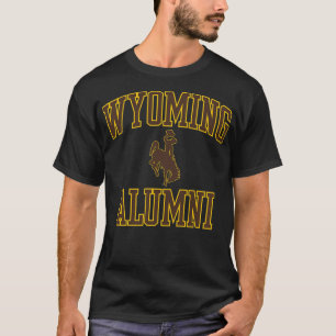 Camiseta Wyoming Cowboys Roupa Alumni Arch Clássico