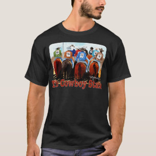 Camiseta Wyoming, Estado Do Cowboy