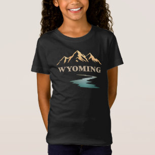Camiseta Wyoming Estados Unidos da América