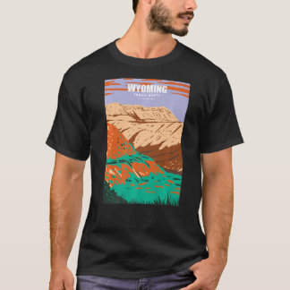 Camiseta Wyoming Fossil Butt National Monument Adventure C