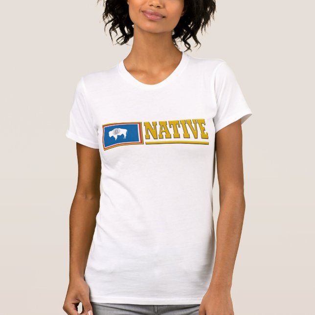 Camiseta Wyoming Native (Frente)