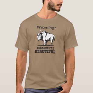 Camiseta Wyoming? Porque é lindo