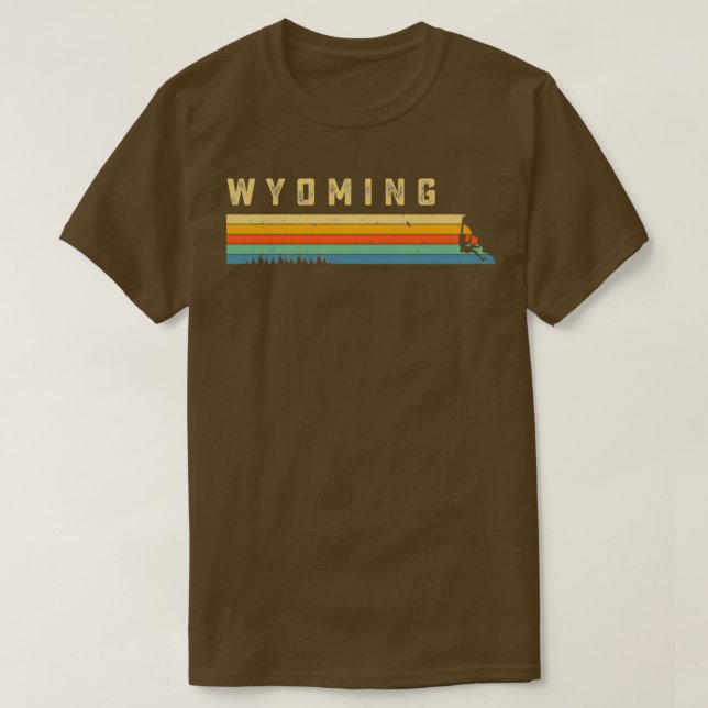 Camiseta Wyoming Rock Escalbing Mountain Topbing Rock Rock  (Frente do Design)