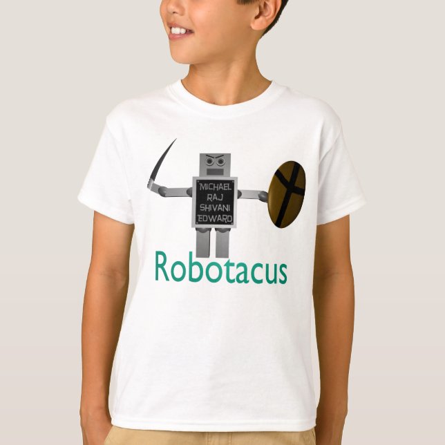 Camiseta WYRA 2008 FLL - Robotacus (Frente)