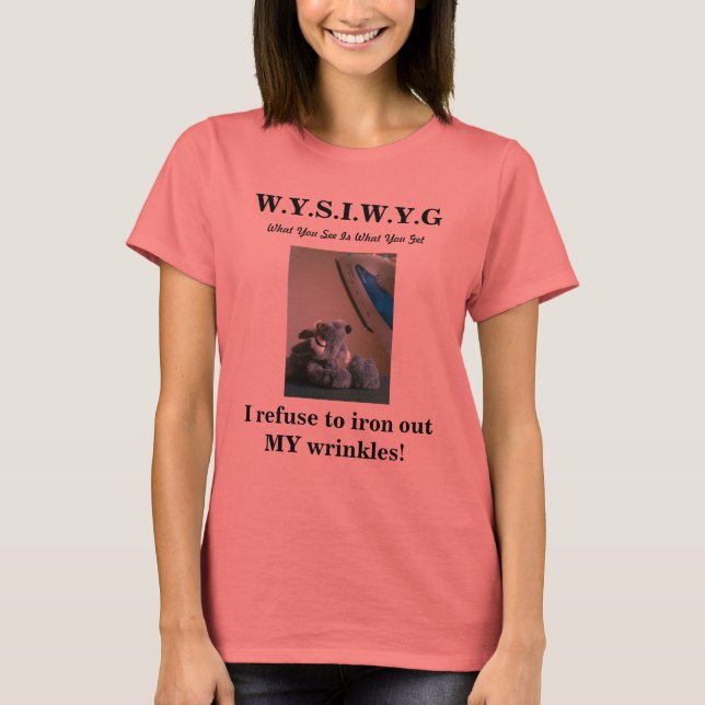 CAMISETA WYSIWYG (Frente)
