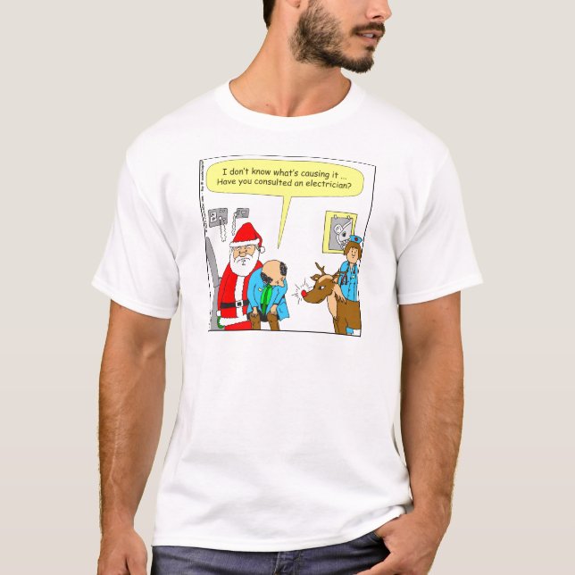 Camiseta x48 consulta uma charge eletrônica (Frente)