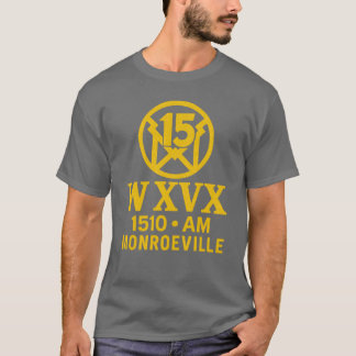 Camiseta X-15 - WXVX - ALT. 1510 - Monroeville, PA
