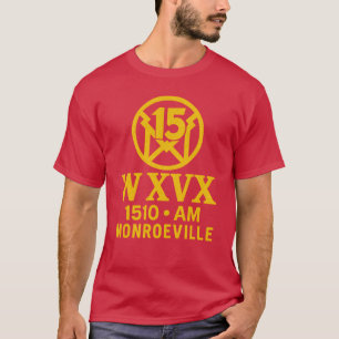 Camiseta X-15 - WXVX - ALT. 1510 - Monroeville, PA