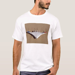 Camiseta X-48B misturou o veículo aéreo desvirilizado cor