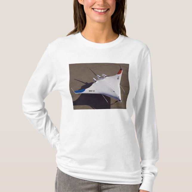 Camiseta X-48B Veículo aéreo sem tripulação (Frente)