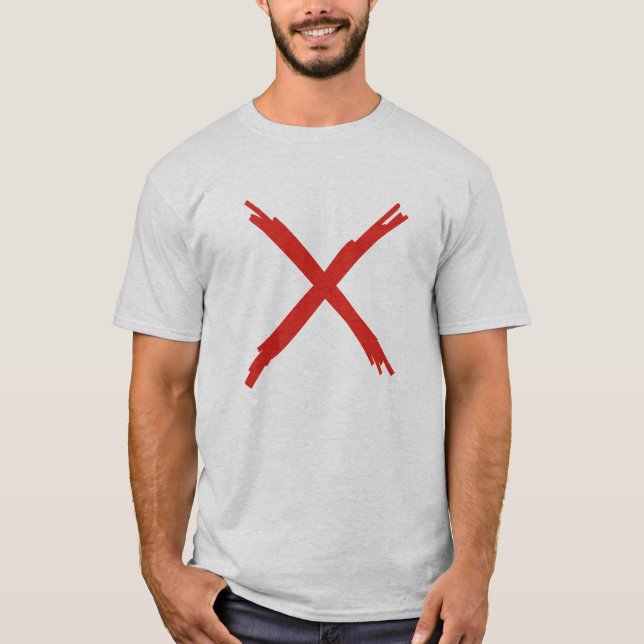 Camiseta X marca o ponto (Frente)