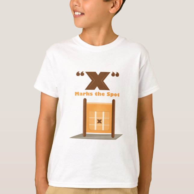 Camiseta X ponto das marcas (Frente)