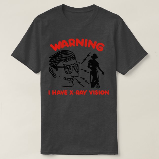 CAMISETA X RAY VISION (Frente do Design)