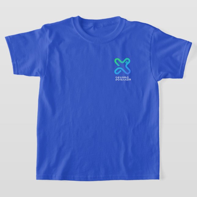 Camiseta X World Team 319-20250228 Kids Basic T-shirt (Postura )