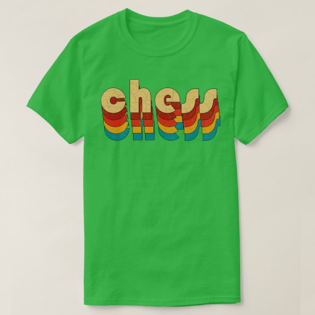 Camiseta xadrez (Frente do Design)