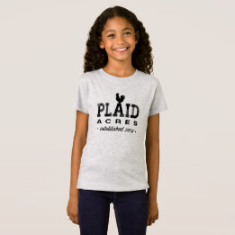 Camiseta Xadrez Acres - tenra infantil