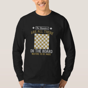 Camiseta Xadrez - Blunders estão esperando para serem feito