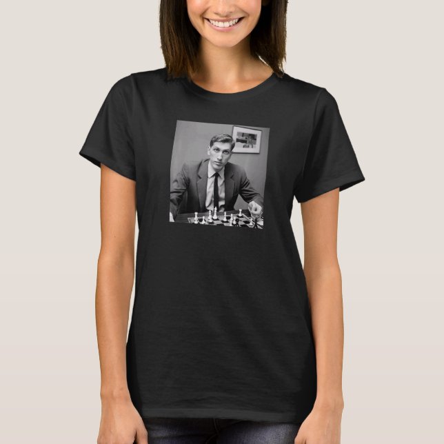 Camiseta Xadrez Bobby Fischer   (Frente)
