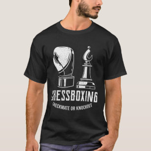 Camiseta Xadrez Boxing I Chess Player Boxer