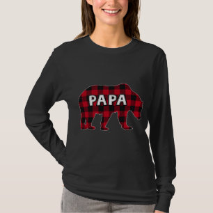 Camiseta Xadrez Buffalo Bear Natal Pajama Matando Família