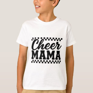 Camiseta Xadrez Cheer Cheerleading Para Mãe Cheerleader M