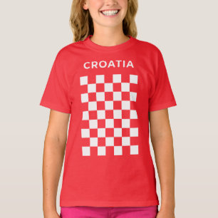 Camiseta Xadrez Croata Branco