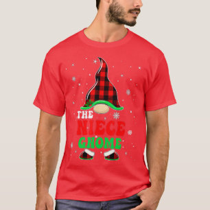 Camiseta Xadrez Da Família Buffalo Da Onça Gnomo Chri