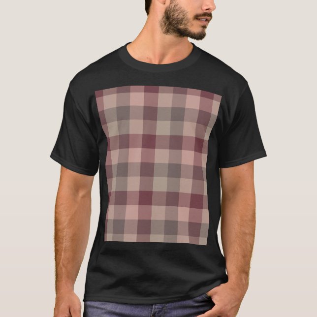Camiseta Xadrez de blushwood (Frente)