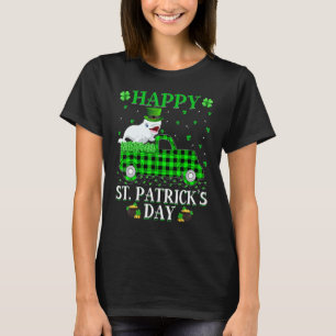 Camiseta Xadrez de Búfalo Caminhão Verde Baleia Beluga Peix