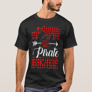Camiseta Xadrez de Búfalo Correspondente Família Natal Pira