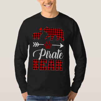 Camiseta Xadrez de Búfalo Correspondente Família Natal Pira