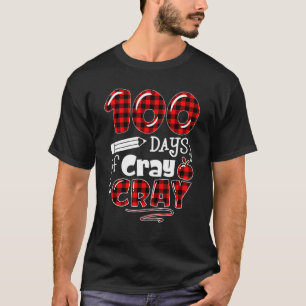 Camiseta Xadrez De Buffalo 100 Dias De Adulto De Cray Cray