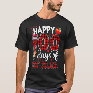 Camiseta Xadrez De Buffalo 100 Dias Do Primeiro Grau 100 Di