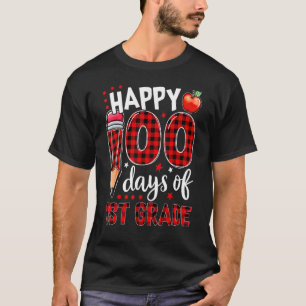 Camiseta Xadrez De Buffalo 100 Dias Do Primeiro Grau 100 Di