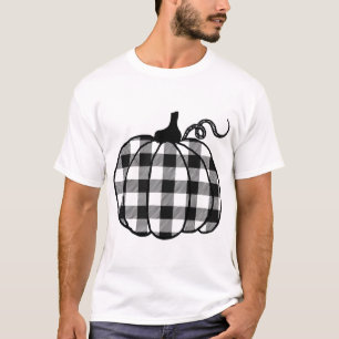 Camiseta Xadrez de Buffalo Abate outono Cujo Casual T-Sh