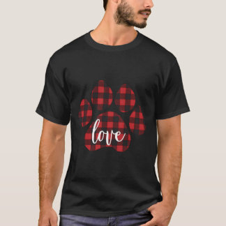 Camiseta Xadrez de Buffalo - Cachorro - Imprimir Amor
