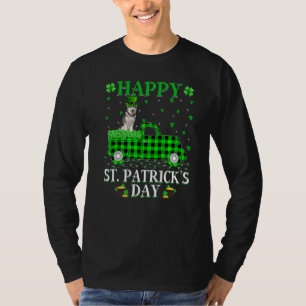 Camiseta Xadrez de Buffalo, Carro Verde, Rua de Cachorro Ma