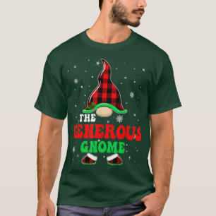 Camiseta Xadrez De Buffalo Da Família Correspondente O Gnom