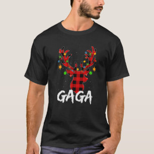 Camiseta Xadrez de Buffalo - Rena de Combinação Gaga - Na