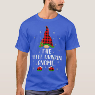 Camiseta Xadrez de Buffalo Vermelho Correspondente Bebendo