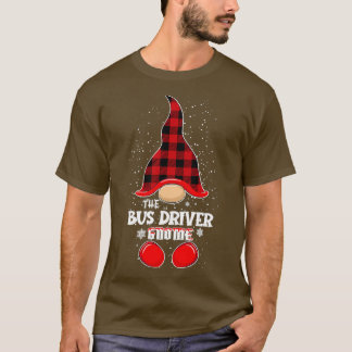 Camiseta Xadrez de Bus Driver Gnome Buffalo