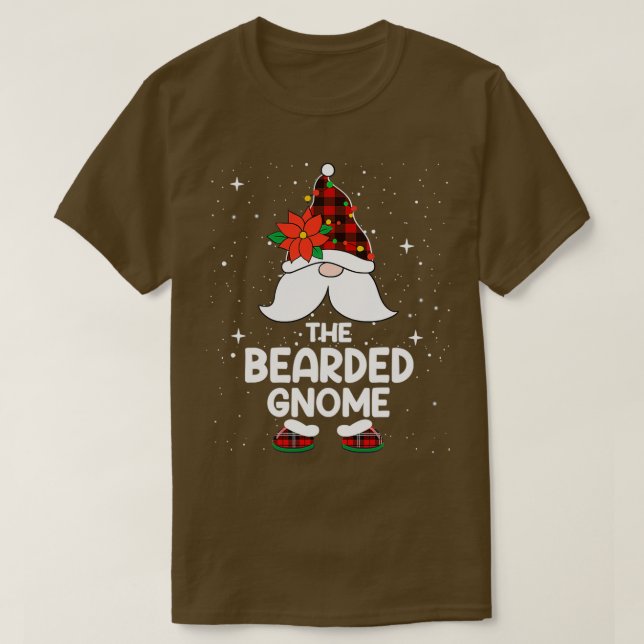 Camiseta Xadrez de Gnomo Buffalo com Mancal 6 (Frente do Design)