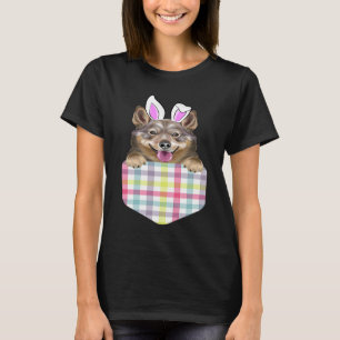 Camiseta Xadrez De páscoa Sueca, Cachorro De Coelho Do Vall